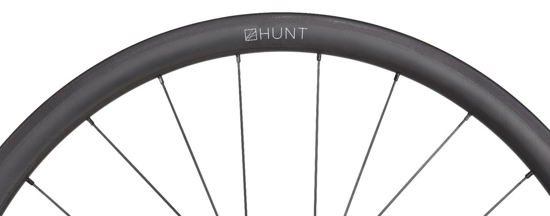 HUNT 36 Carbon Tubeless Road Bike REAR Wheel Shimano 11 Spd 700c QR Rim Gravel