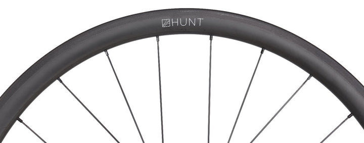 HUNT 36 Carbon Tubeless Road Bike REAR Wheel Shimano 11 Spd 700c QR Rim Gravel