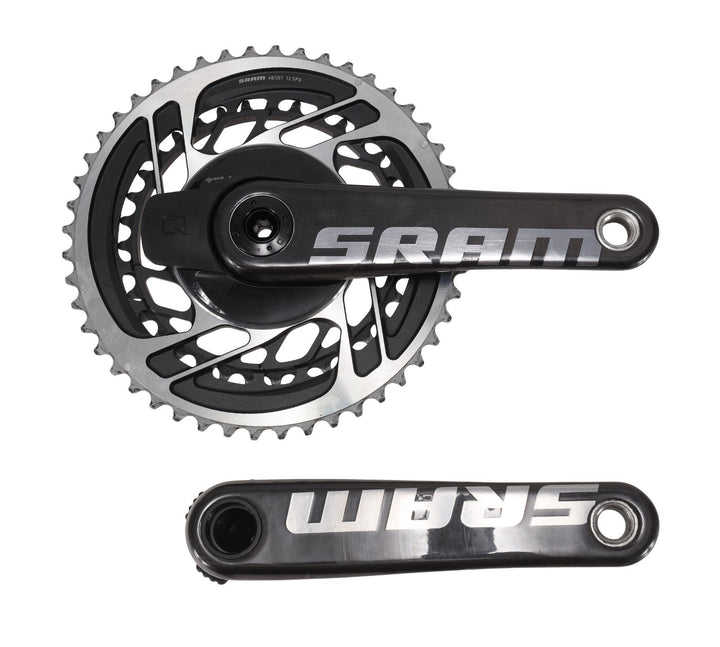 SRAM Red AXS DUB SL D1 2x 12s Carbon Road Bike Power Meter Crankset 165mm 48/35T
