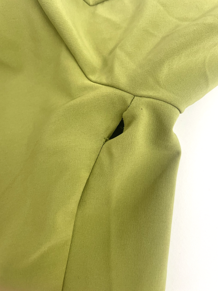 Velocio Signature Softshell Cycling Jacket Men LARGE Green Road Bike Gravel MTB