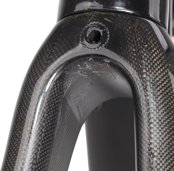 Pinarello Prince FP Carbon Road Bike Frameset 57.5cm Black on Black 700c QR 2009