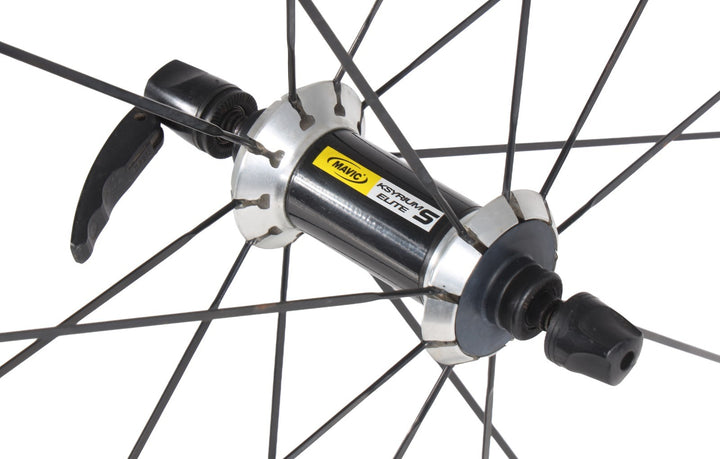 Mavic Ksyrium Elite S Alloy Clincher Wheelset 11s Shimano 700c Rim QR FOR PARTS