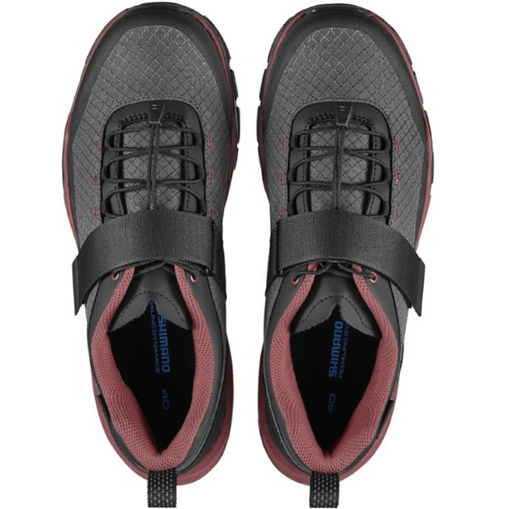 Shimano EX5W Mountain Bike Shoes EU 40 US Women 8 2-Bolt Lace Up BLACK E-Bike