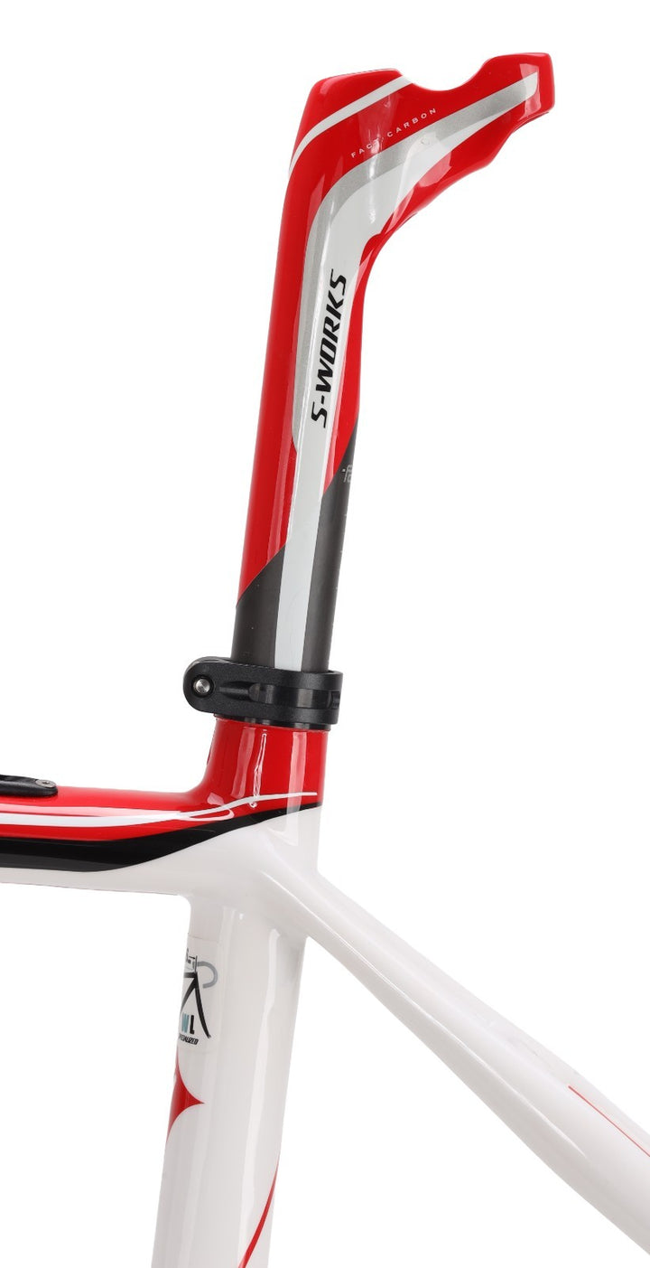 Specialized S-Works Amira SL4 Carbon Road Bike Frameset 54cm WHITE 700c QR 2012