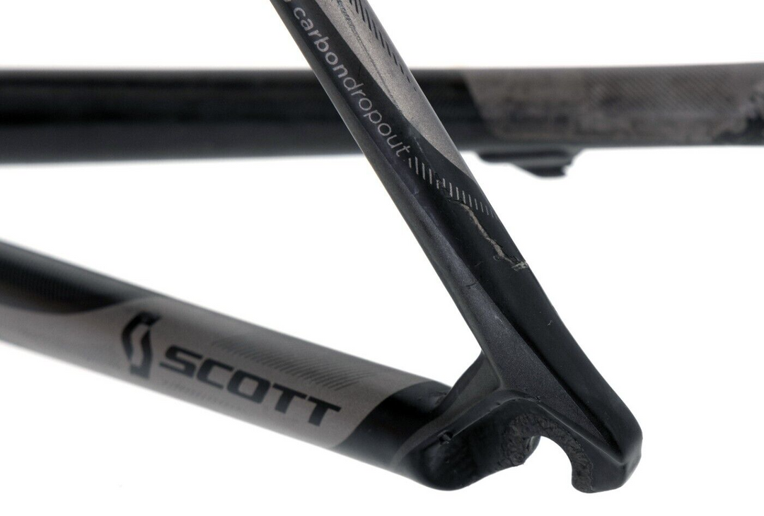 Scott Addict R1 Carbon Road Bike Frameset 49cm X-SMALL Race 2011 ***FOR REPAIR**