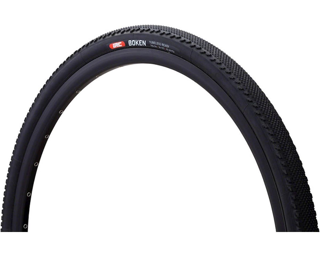 IRC Boken Tubeless Gravel Bike Tire 700 x 36c BLACK 60TPI Cyclocross Race