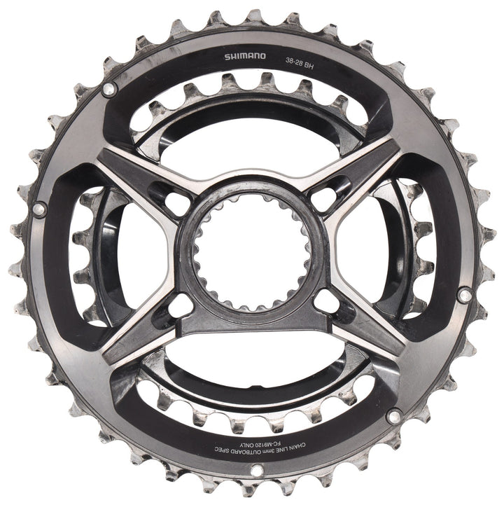 Shimano XTR 2x 12 Speed 28/38T Direct Mount Chainring Set FC-M9120-B2 Mtn Bike