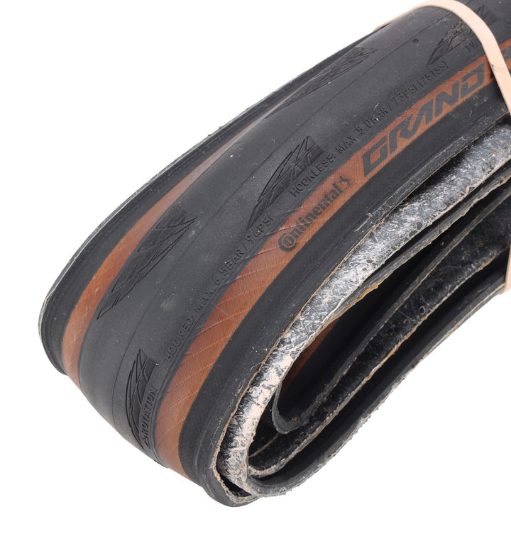 Continental Grand Prix 5000 S TR Road Bike Tires PAIR 700 x 28c Tubeless Brown