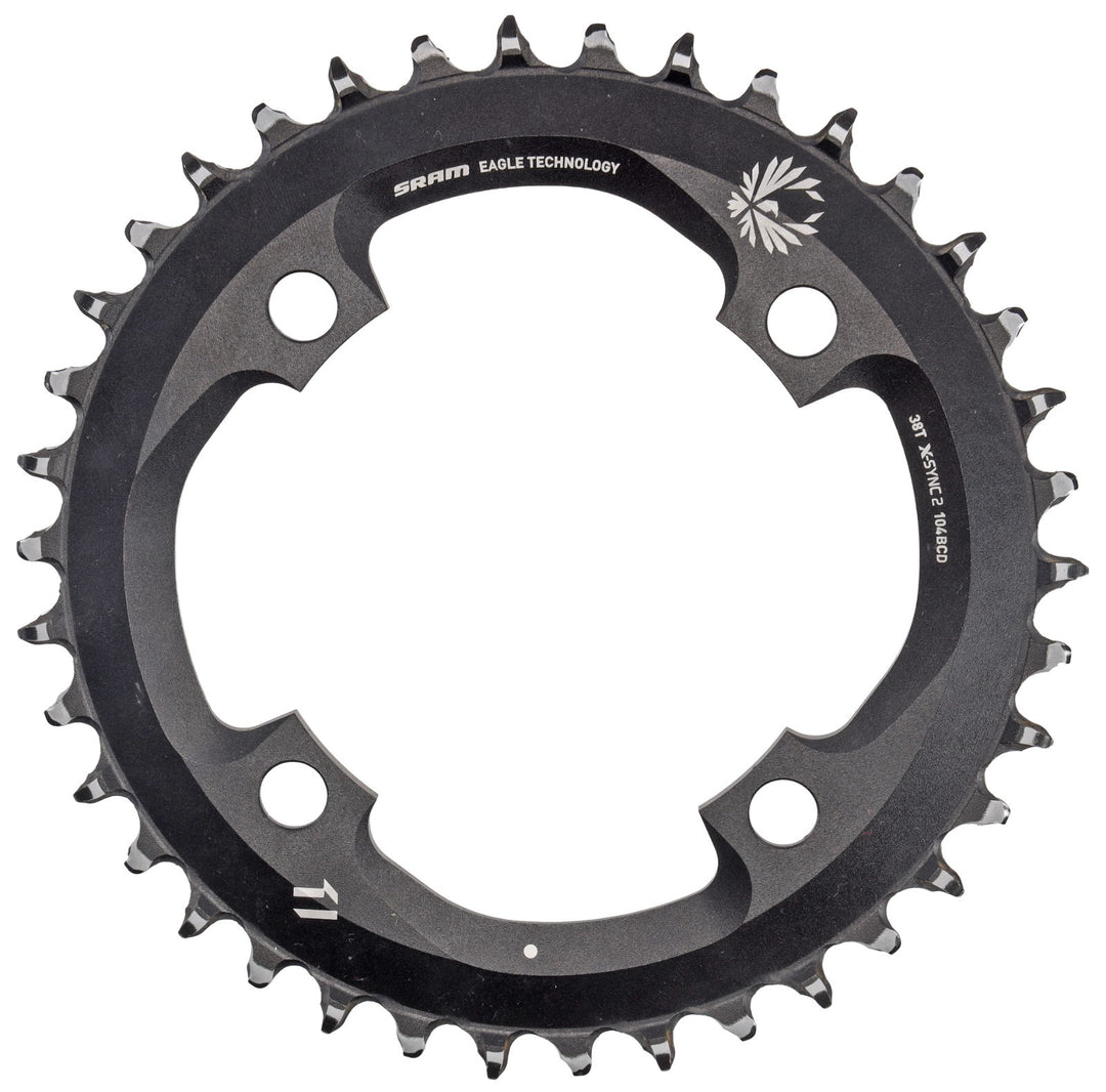 SRAM X-Sync 2 Eagle 38T Mountain Bike Chainring 12 Speed 4 Bolt 104BCD CX DH