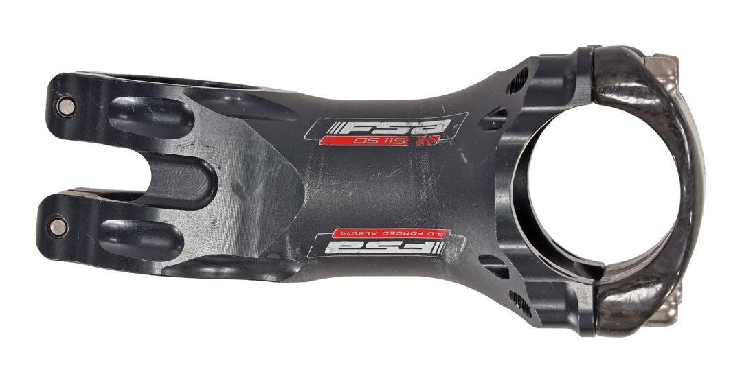 FSA OS 115 Alloy Road Bike Stem 31.8 x 80mm 6º 1 1/8" Gravel Race MTB