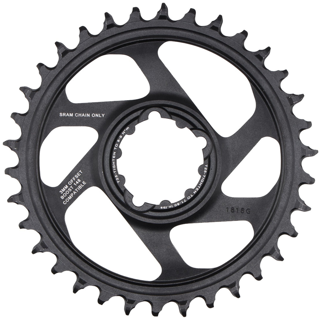 SRAM Eagle X-Sync 11 Speed Direct Mount Mtn Bike Chainring 34T 3-Bolt 3mm Boost