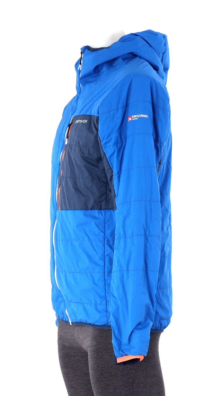 Ortovox SwissWool Piz Duan Jacket Men MEDIUM Blue Winter Ski Tour Mountaineering