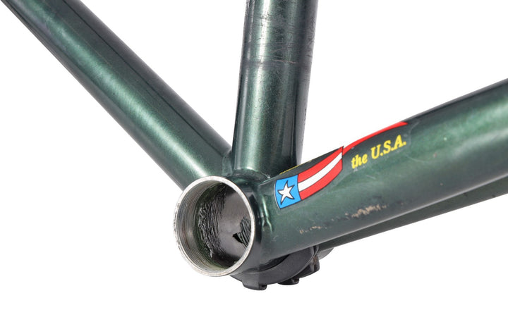 Salsa La Raza Steel Road Bike Frameset 44cm GREEN 700c Race Cycling Vintage '90s