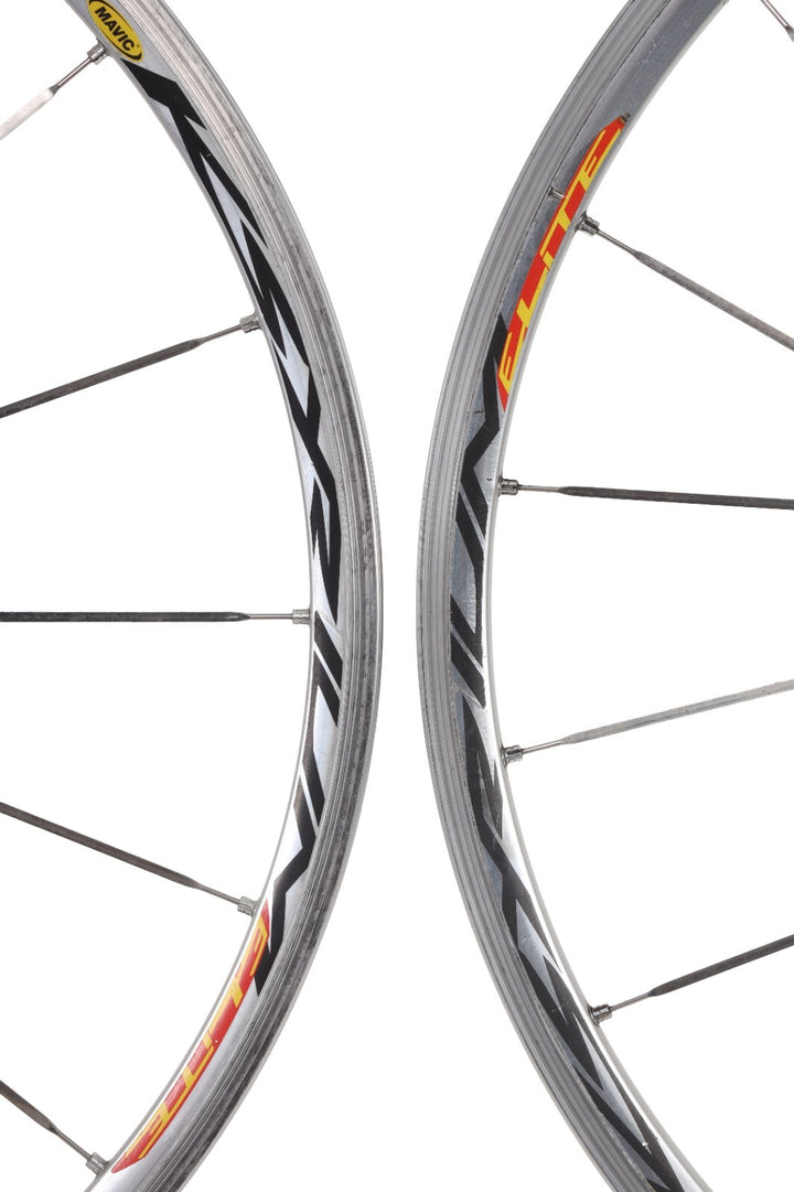 Mavic Ksyrium Elite Alloy Road Bike Clincher Wheelset 11 Spd Shimano 700c Rim QR