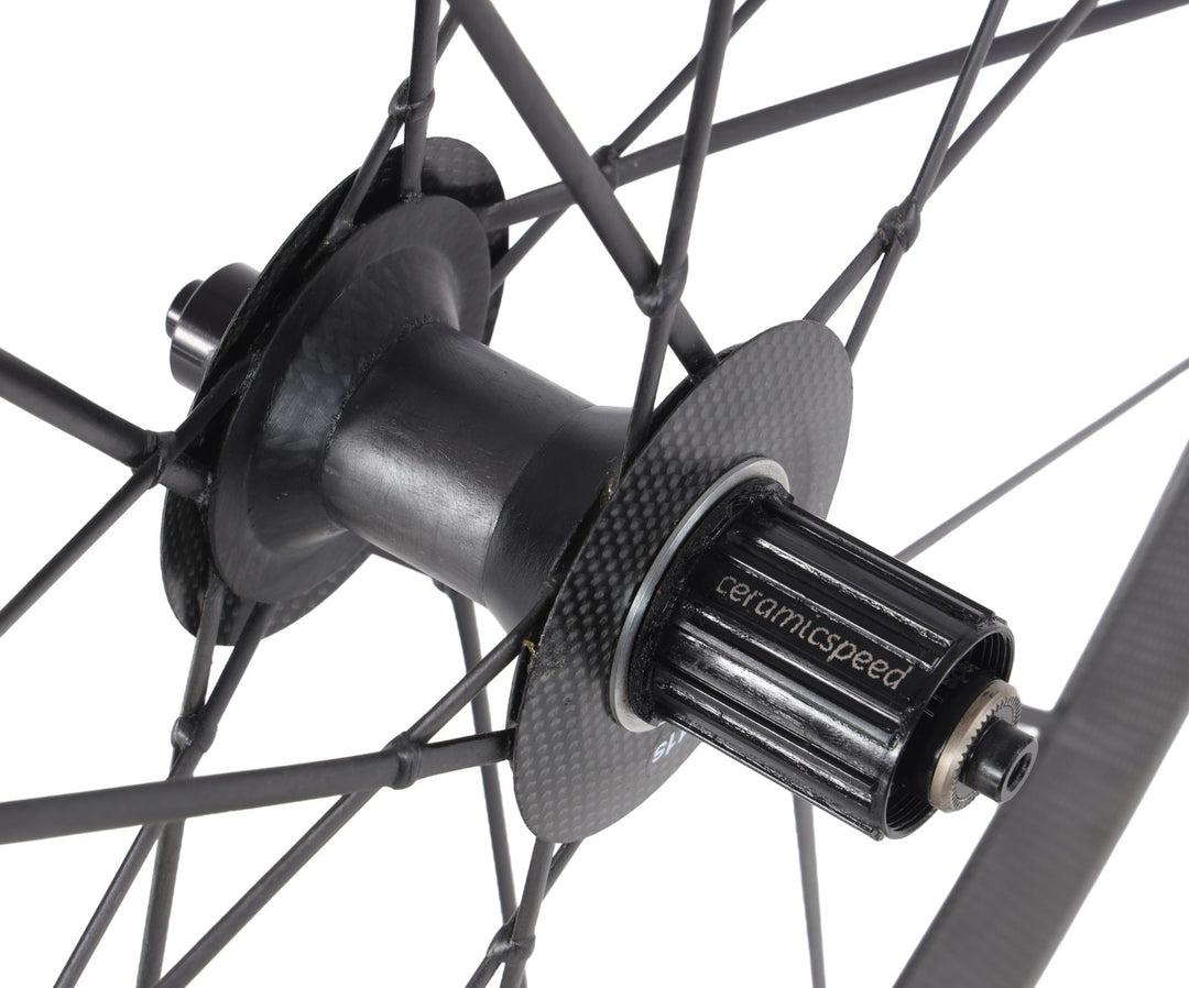 Lightweight Meilenstein Obermayer Carbon Tubular Wheelset 11 Spd HG 700c Rim QR