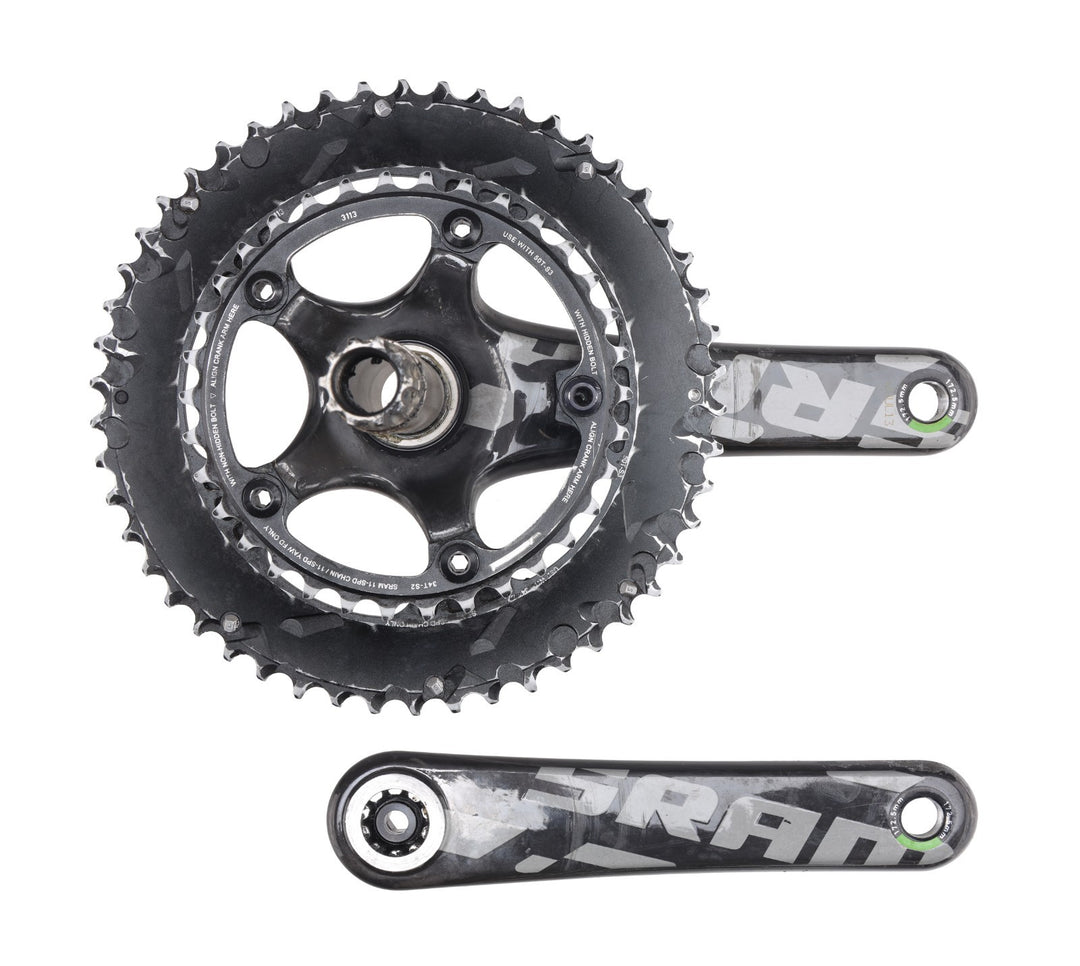 SRAM Red 22 GXP 2 x 11 Speed Carbon Road Bike Crankset 172.5mm 50/34T Compact