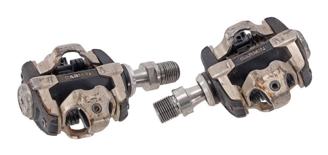 Garmin Rally XC100 Clipless Power Meter Mountain Bike Pedals Single Sided XC MTB