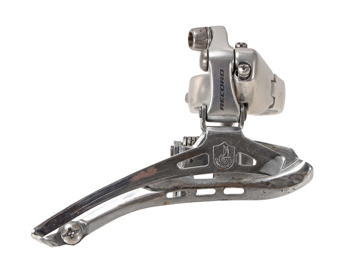 Campagnolo Record 2x 10 Speed Road Bike Front Derailleur SILVER 35mm Clamp-On