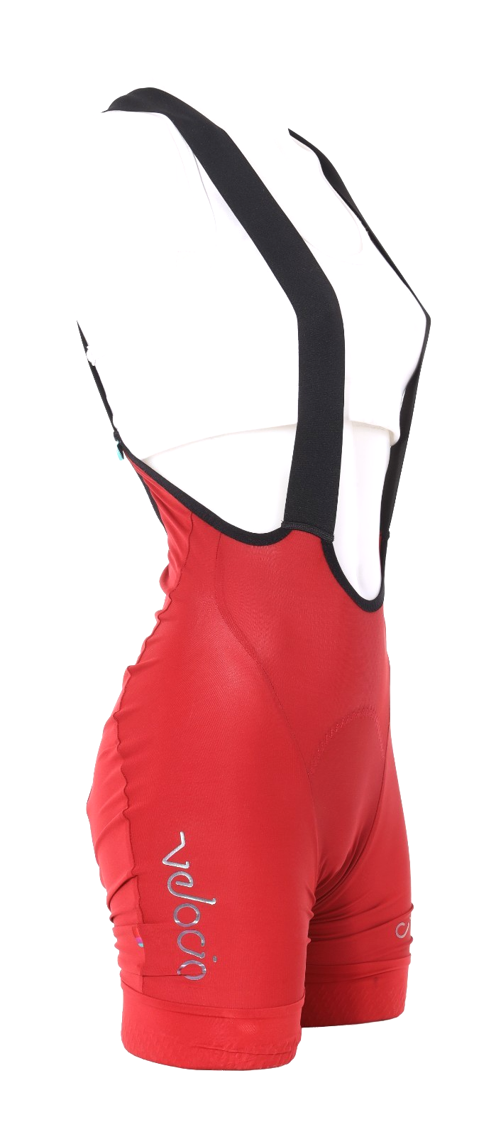 Velocio CONCEPT Bib Shorts Women SMALL Oxide Red Road Bike Gravel Cross Cycling