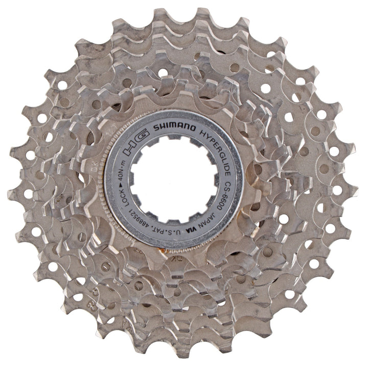 Shimano Ultegra CS-6600 10 Speed Road Bike Cassette 12-25T Steel Hyperglide