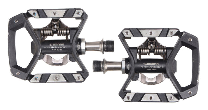 Shimano Deore XT PD-T8000 SPD Clipless Commuter Bike Pedals 9/16" Urban Hybrid