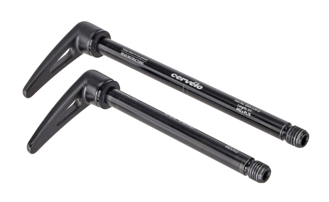 Cervelo Gravel Bike Thru-Axle Set 12mm x 100/142mm Front/Rear Road