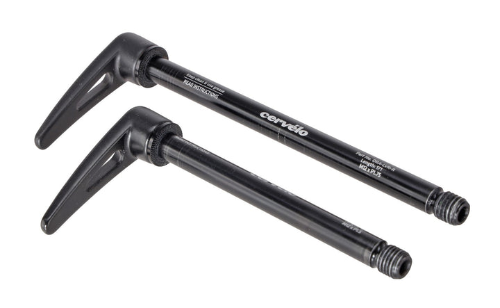 Cervelo Gravel Bike Thru-Axle Set 12mm x 100/142mm Front/Rear Road