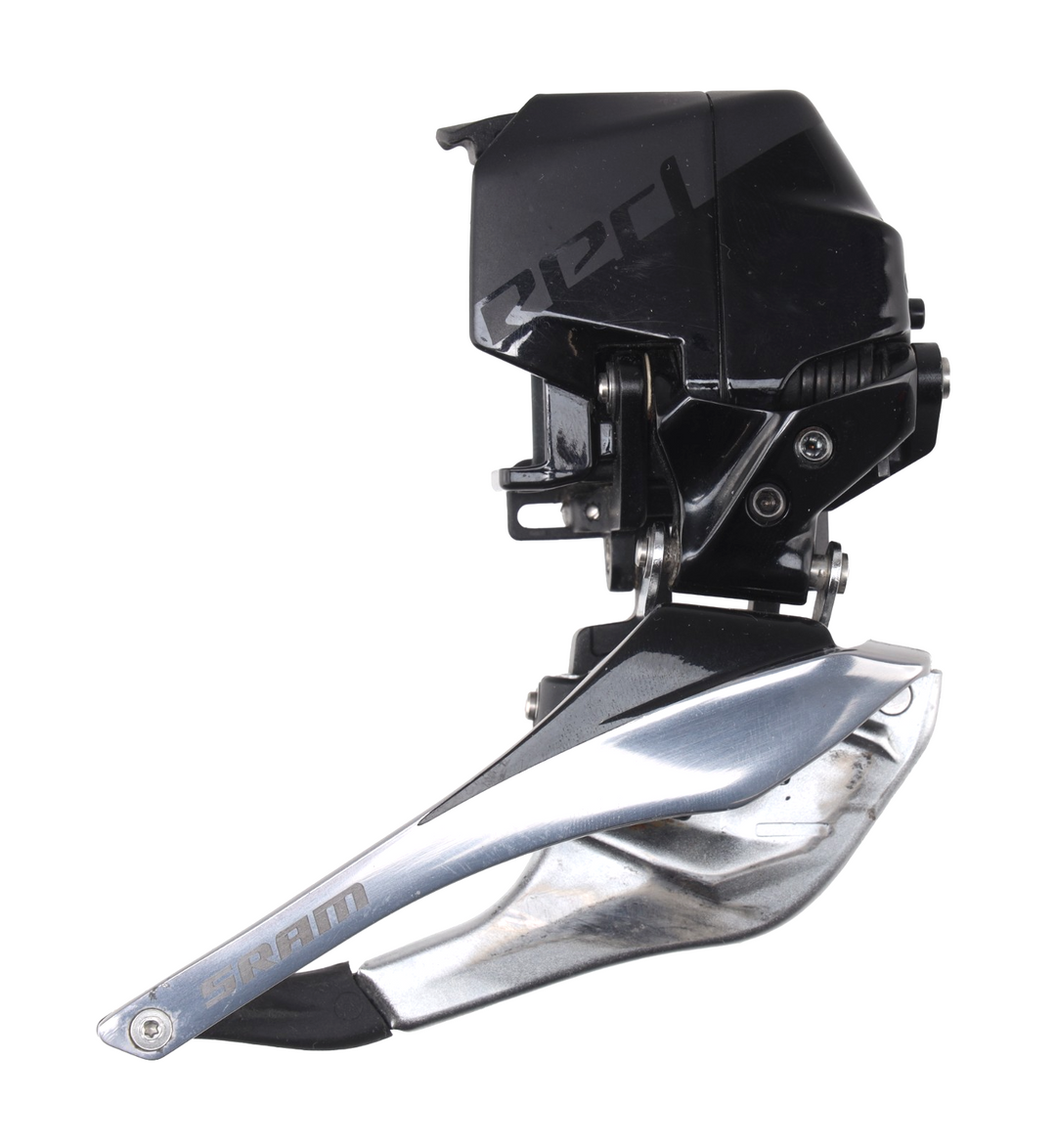 SRAM Red eTap AXS D1 2 x 12 Speed Road Bike Front Derailleur Braze-On NO Battery