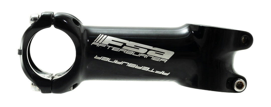 FSA Afterburner Alloy Road Bike Stem 31.8 x 100mm 6º 6D Black Gravel Race MTB