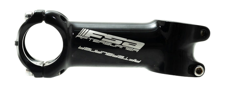 FSA Afterburner Alloy Road Bike Stem 31.8 x 100mm 6º 6D Black Gravel Race MTB