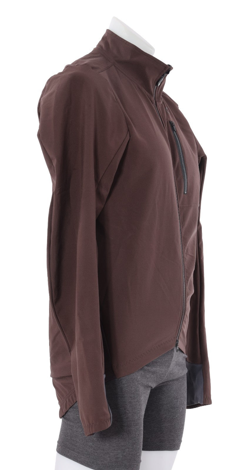 Velocio Signature Softshell Cycling Jacket Men LARGE Brown Road Bike Gravel MTB