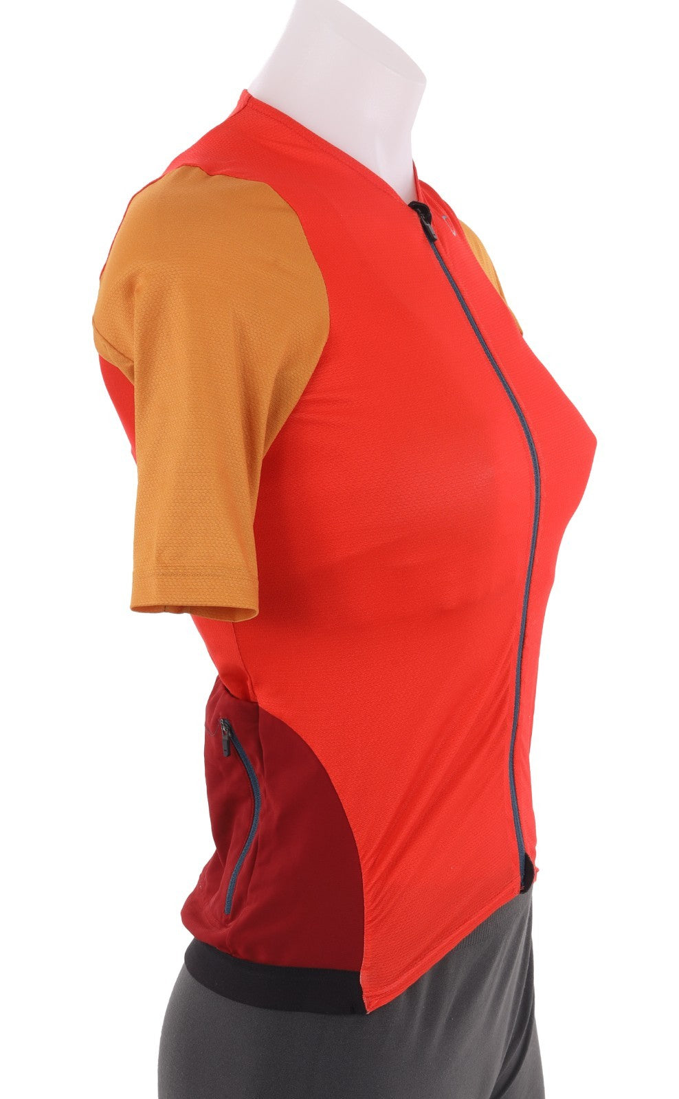 Velocio Concept SE Short Sleeve Cycling Jersey Women XS RED/ORANGE Road Gravel