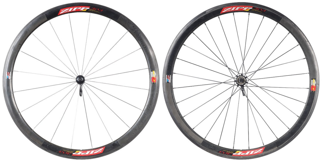 Zipp 303 Carbon Tubular Road Wheelset Shimano 11 Spd 700c Rim Brake QR USA Made