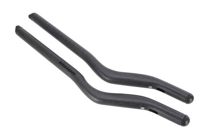 Vision Carbon Extensions JS-Bend 385mm PAIR Triathlon Time Trial Aerobar TT