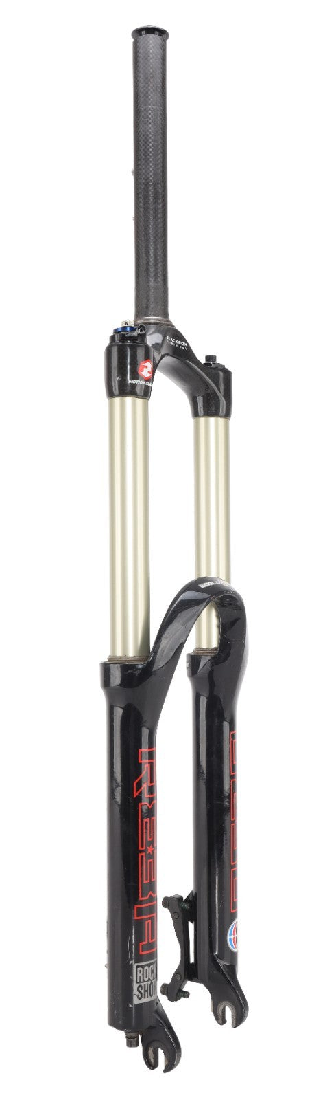 RockShox Reba WC Carbon Mtn Bike 26" Dual Air 1-1/8" Remote QR Disc **FOR PARTS