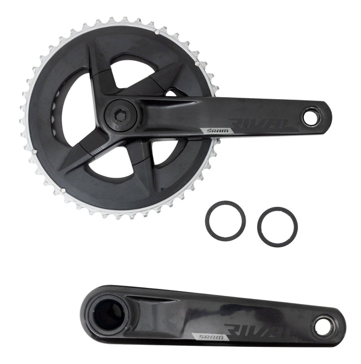 SRAM Rival DUB Ai 2x 12 Speed Alloy Road Bike Crankset 172.5mm 46/33T Cannondale