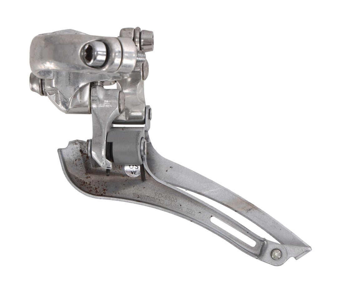 Shimano Ultegra FD-6500 Road Bike 2x 9s Front Derailleur Clamp-On 31.8mm Vintage