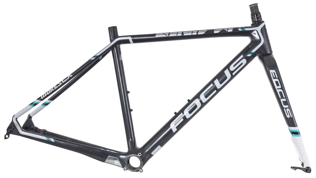 Focus Mares CX Carbon Disc Cyclocross Frameset 48cm XS BLACK Flat Mount 2018