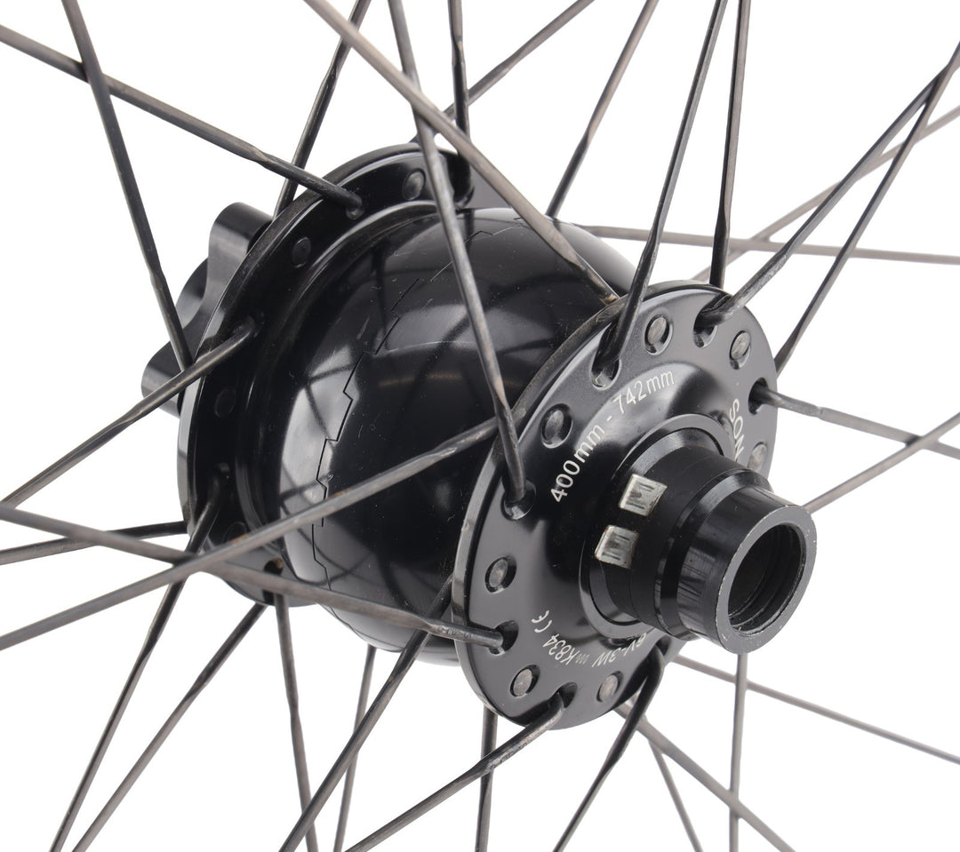 Stan's NoTubes Crest CB7 Carbon Mountain Bike 29" FRONT Wheel w/ Dynamo 6B Disc