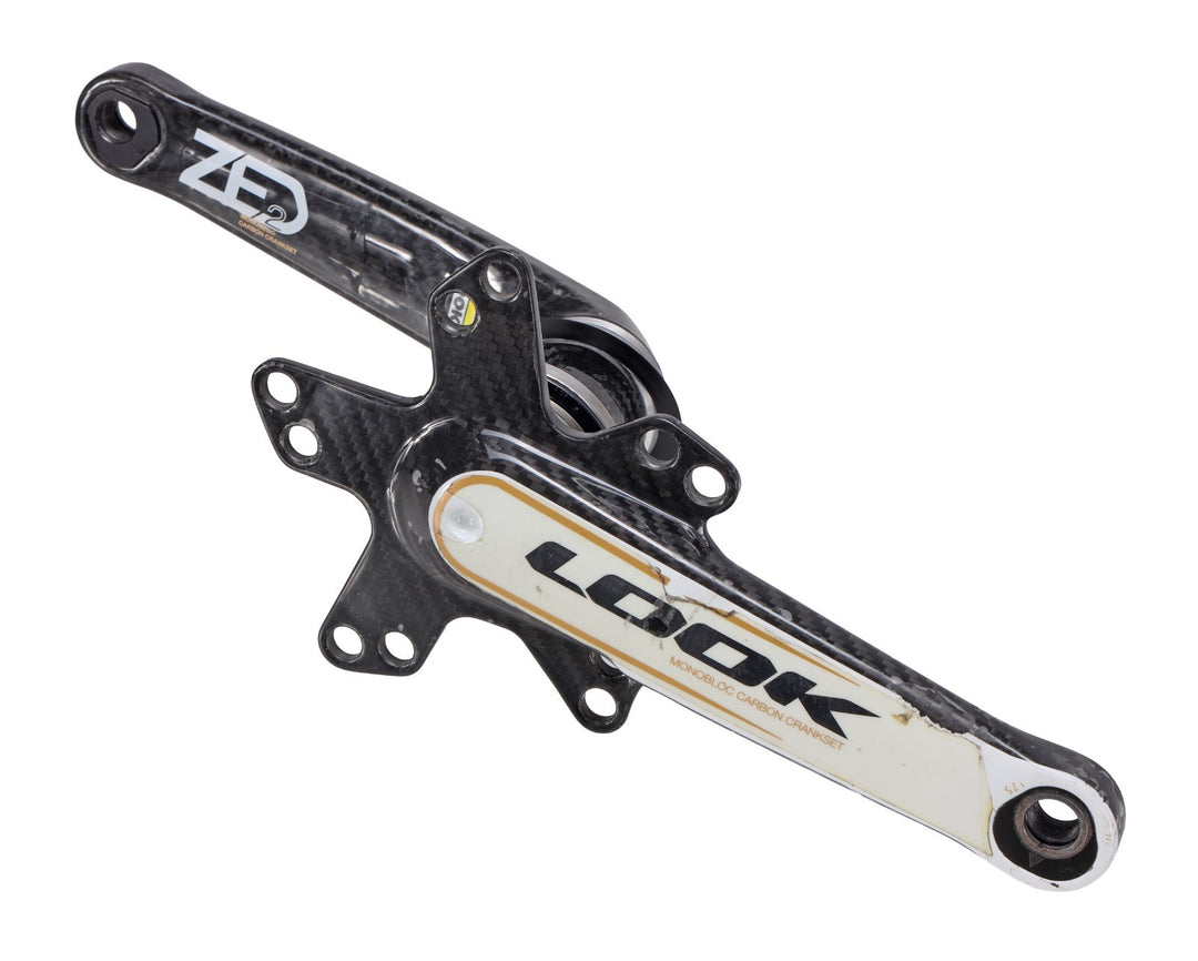 LOOK ZED2 Monobloc Carbon Road Bike Crankset 170-175mm Tri-Lobe 130/110mm BCD