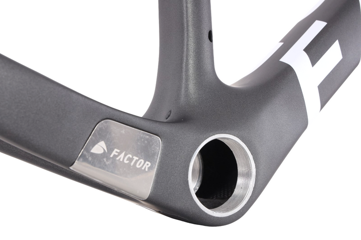 Factor LS Premium Disc Carbon Gravel Bike Frameset 49cm Gunmetal Race CX 2023