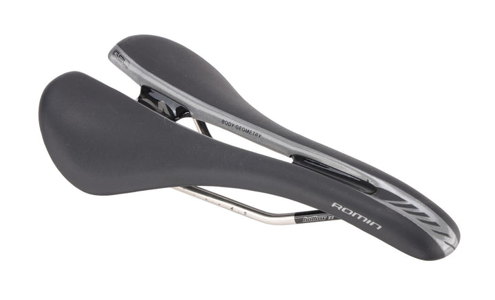 Specialized Romin Expert Gel Road Bike Saddle 143mm BLACK 7 x 7mm Hollow Ti Rail