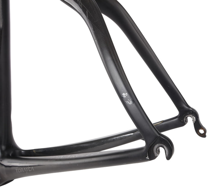 Pinarello Prince FP Carbon Road Bike Frameset 57.5cm Black on Black 700c QR 2009