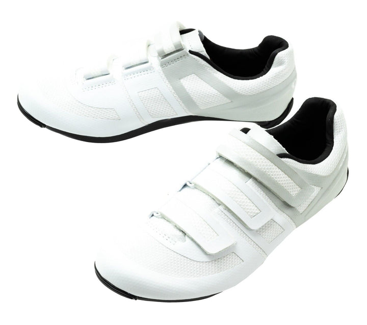 Pearl Izumi Quest Studio Road Bike Shoes EU 40 US Women 8 White 2 or 3 Bolt Race