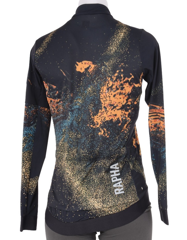 Rapha Lachlan Pro Team Long Sleeve Training Jersey Women MEDIUM Multicolor Bike
