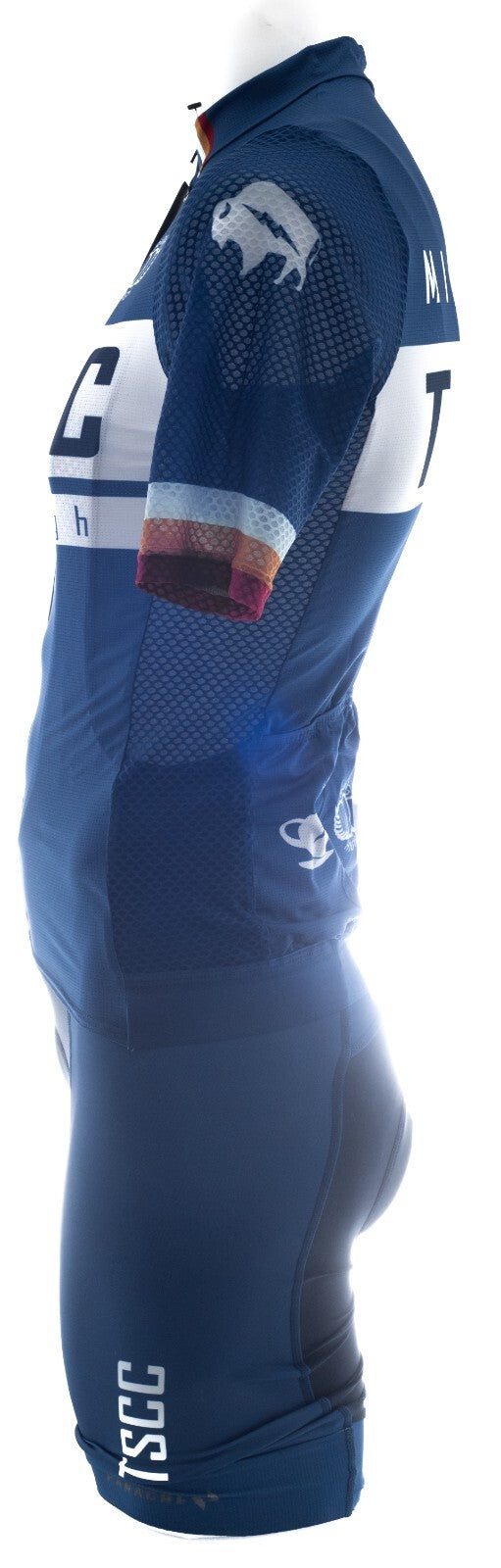 Panache TSCC Mile High Short Sleeve Pro Air 2 Svelt Bib Kit Men SIZES Blue Road