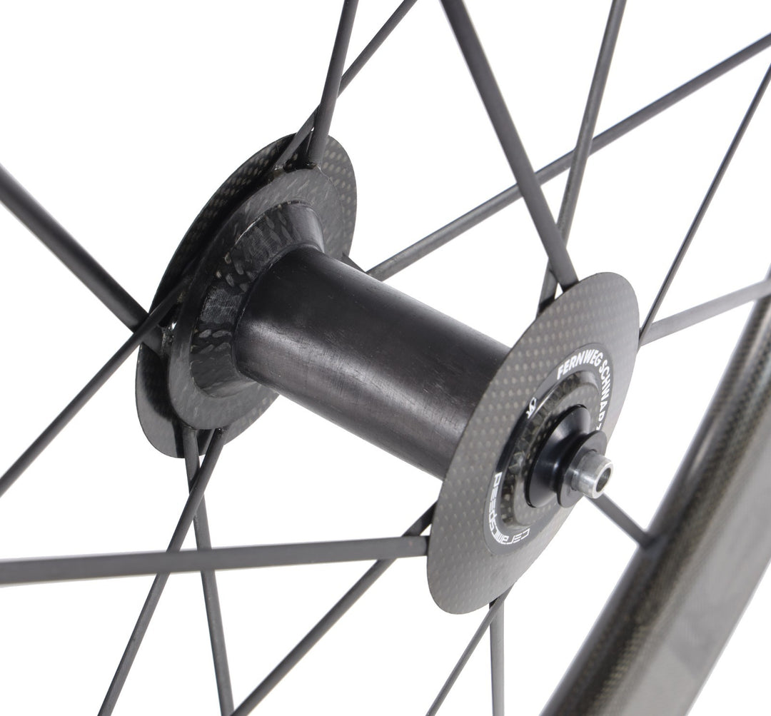 Lightweight Fernweg Carbon Tubular Road Bike Wheelset 11 Spd Shimano 700c Rim QR
