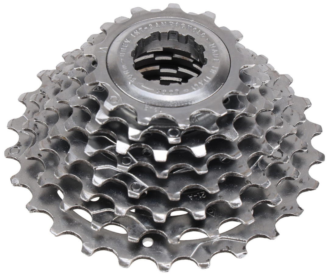 Campagnolo Veloce 8 Speed Road Bike Cassette 13-26T Chrome Plated Steel Italy