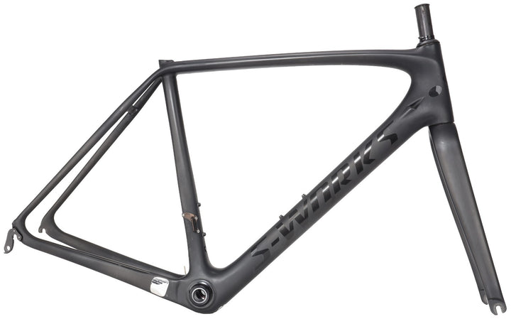 Specialized S-Works Tarmac Carbon Road Bike Frameset 56cm BLACK 700c QR Rim 2015