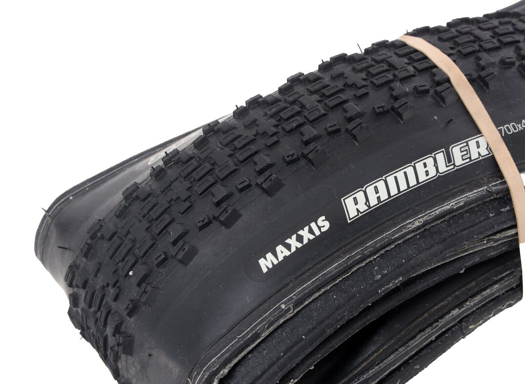 Maxxis Rambler Tubeless Gravel Bike Tires 1 PAIR 700x 45c EXO TR 120 TPI Race CX